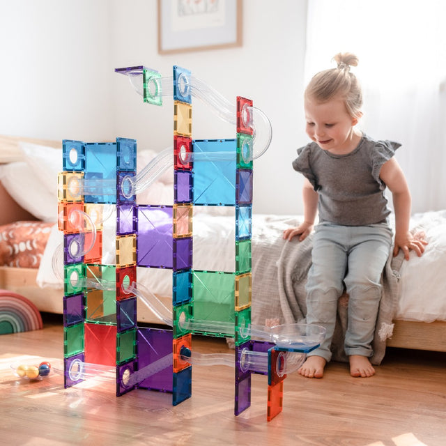 CONNETIX Rainbow Utrka S Lopticama (92 kom)