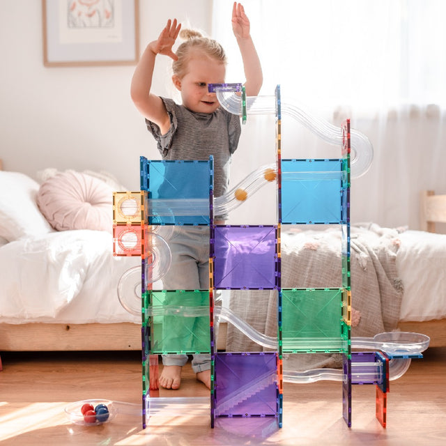 CONNETIX Rainbow Utrka S Lopticama (92 kom)