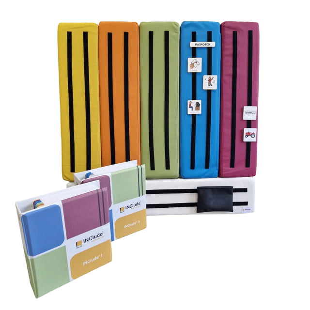 INClude® radna ploča, Knjige s komunikacijskim simbolima i Sržni rječnik