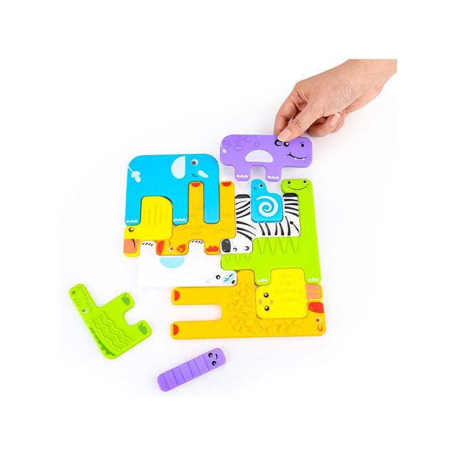 Silikonske puzzle s teksturom