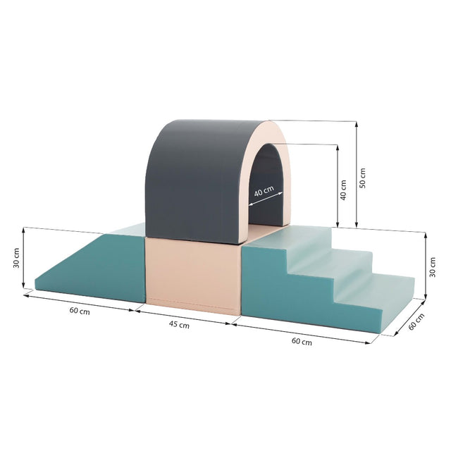 IGLU set blokova za građenje s tunelom