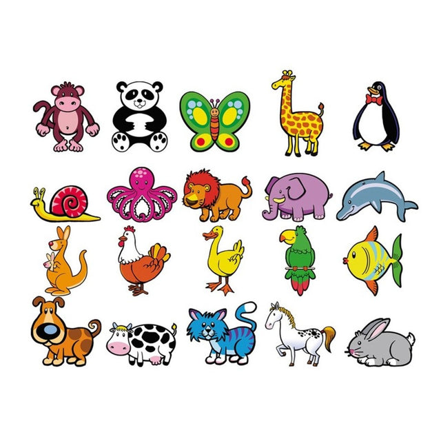 Drveni magneti - životinje (set od 20 kom)