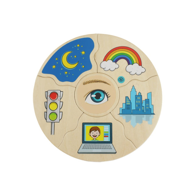 HUMANICO puzzle: 5 osjetila