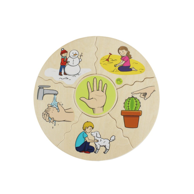 HUMANICO puzzle: 5 osjetila