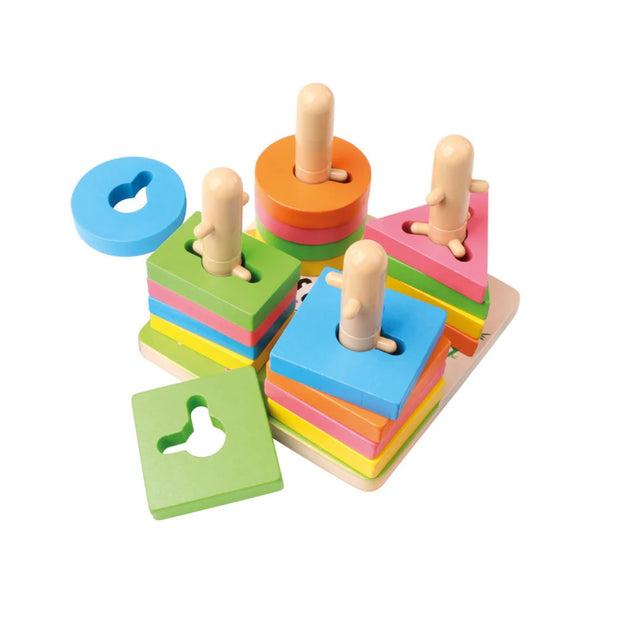 Logička slagalica - geo oblici