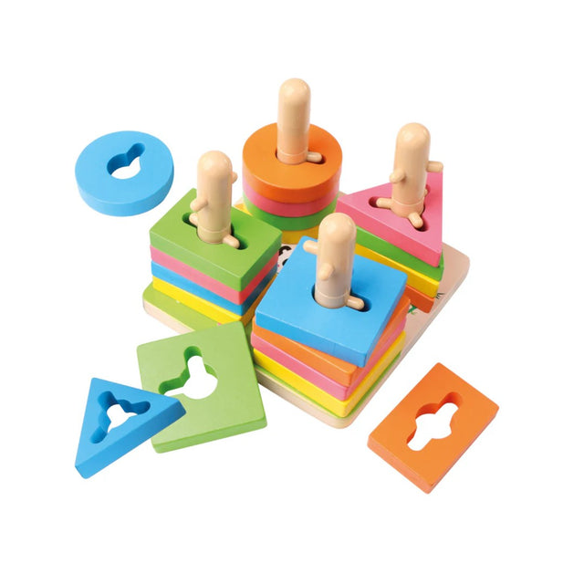 Logička slagalica - geo oblici