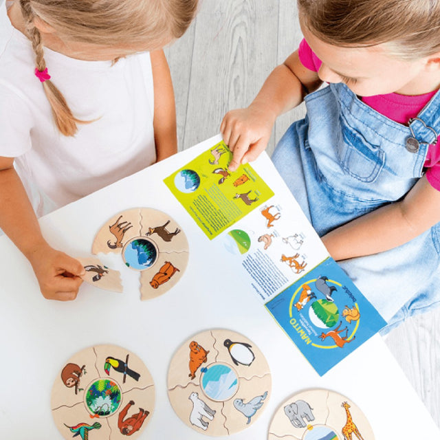 NAWITO puzzle: Životinje i njihova staništa