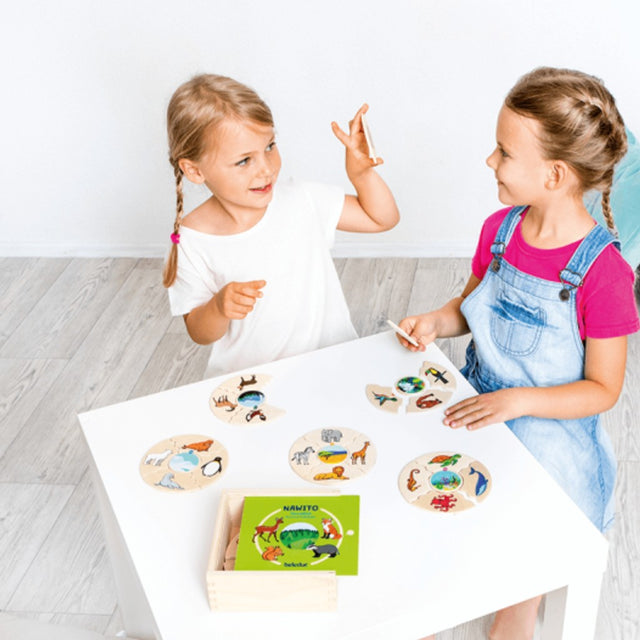 NAWITO puzzle: Životinje i njihova staništa
