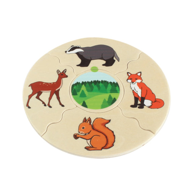NAWITO puzzle: Životinje i njihova staništa