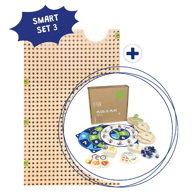 PLUG it Smart set 3 - ploča i klasične igre