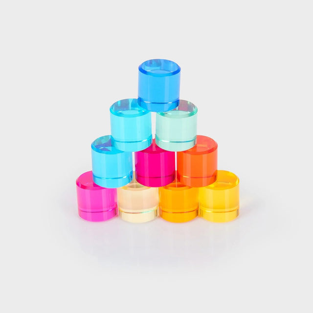 Šareni prozirni valjčići