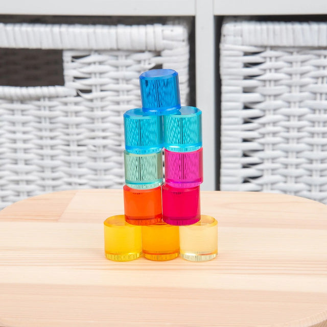 Šareni prozirni valjčići