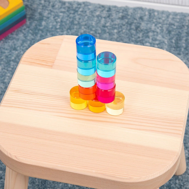 Šareni prozirni valjčići