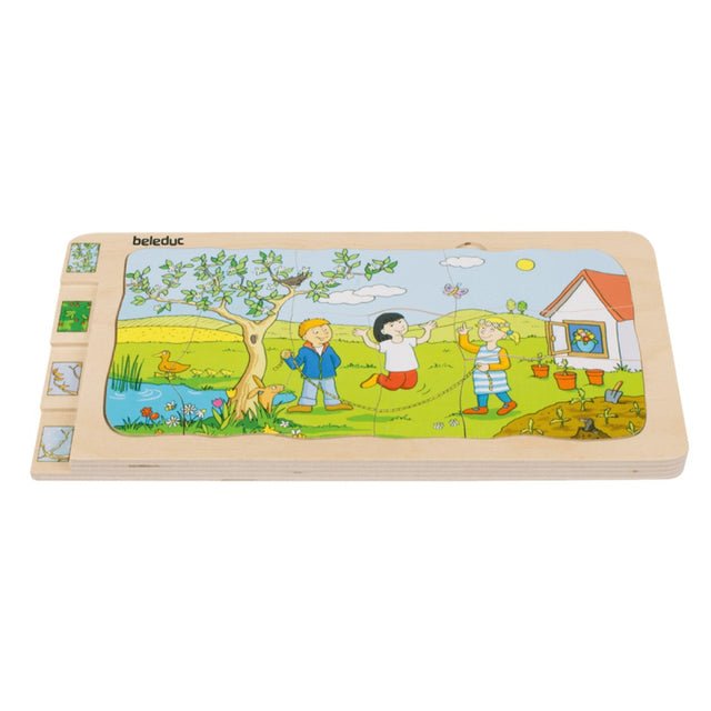 Slojevite puzzle: Četiri godišnja doba