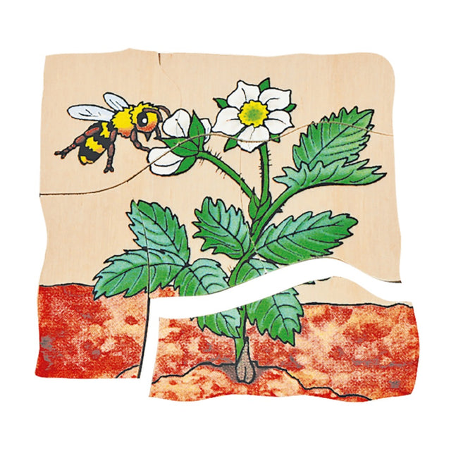 Slojevite puzzle: Jagoda