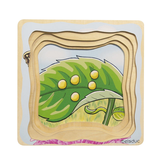 Slojevite puzzle: Leptir