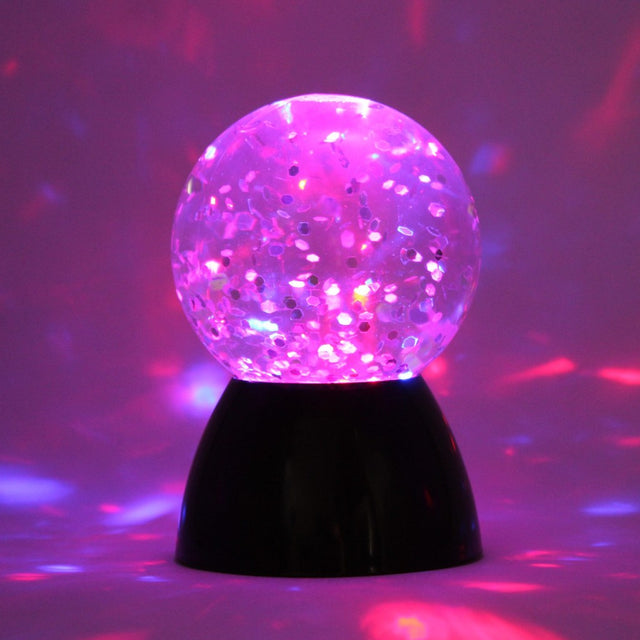 Svjetleća kugla sa šljokicama