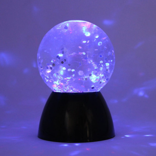 Svjetleća kugla sa šljokicama