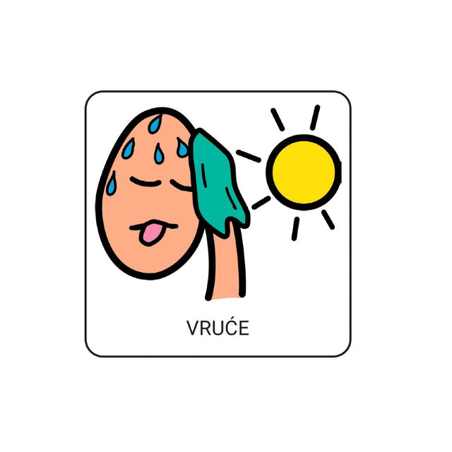 INClude® privjesak s osnovnim komunikacijskim simbolima