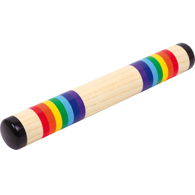 drveni didaktički glazbeni instrument rainstick