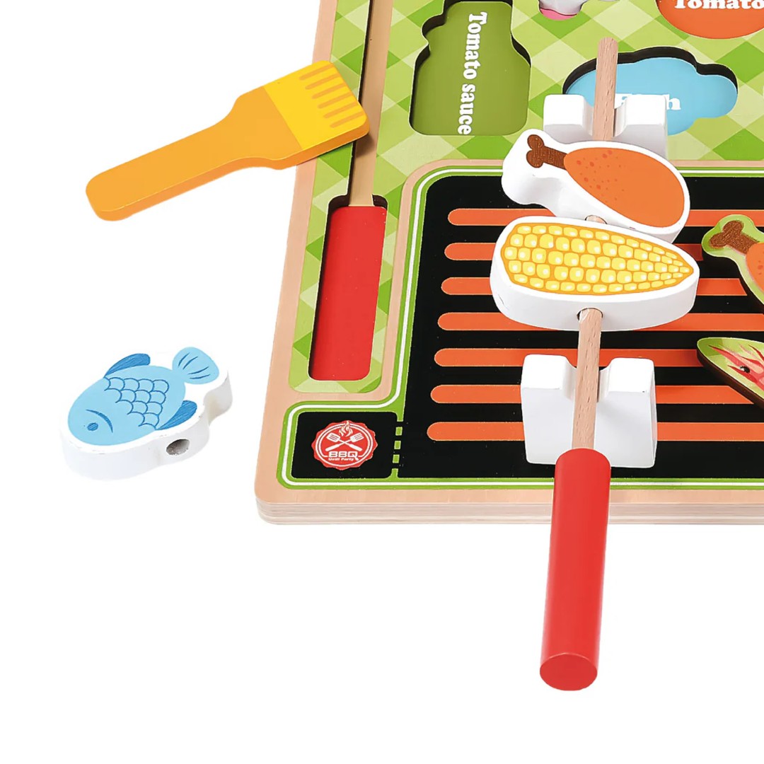 3D Puzzle: Grill