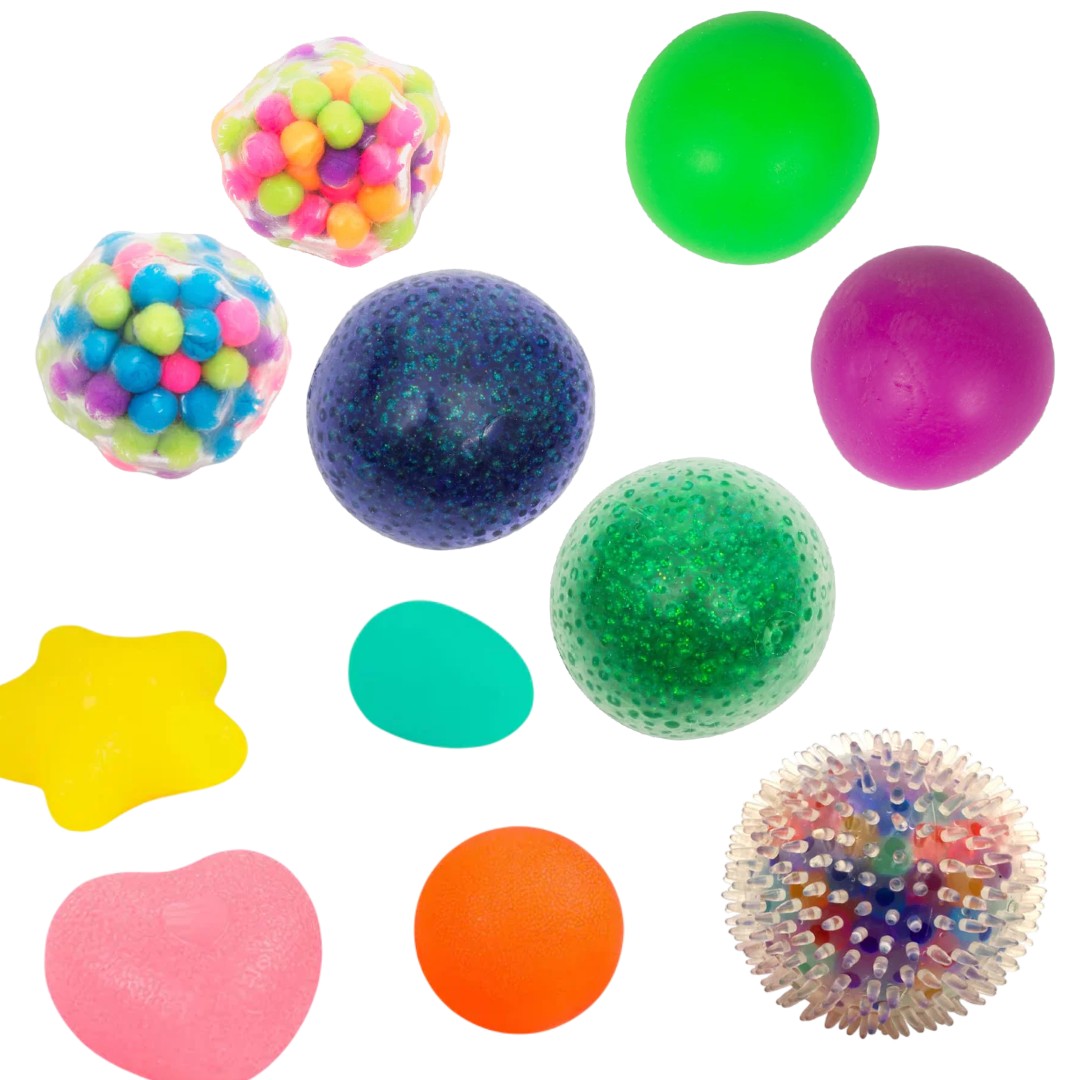 Senzoričke antistres loptice za stiskanje - razne varijante