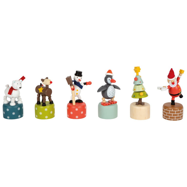 Drvene božićne figurice - razne vrste