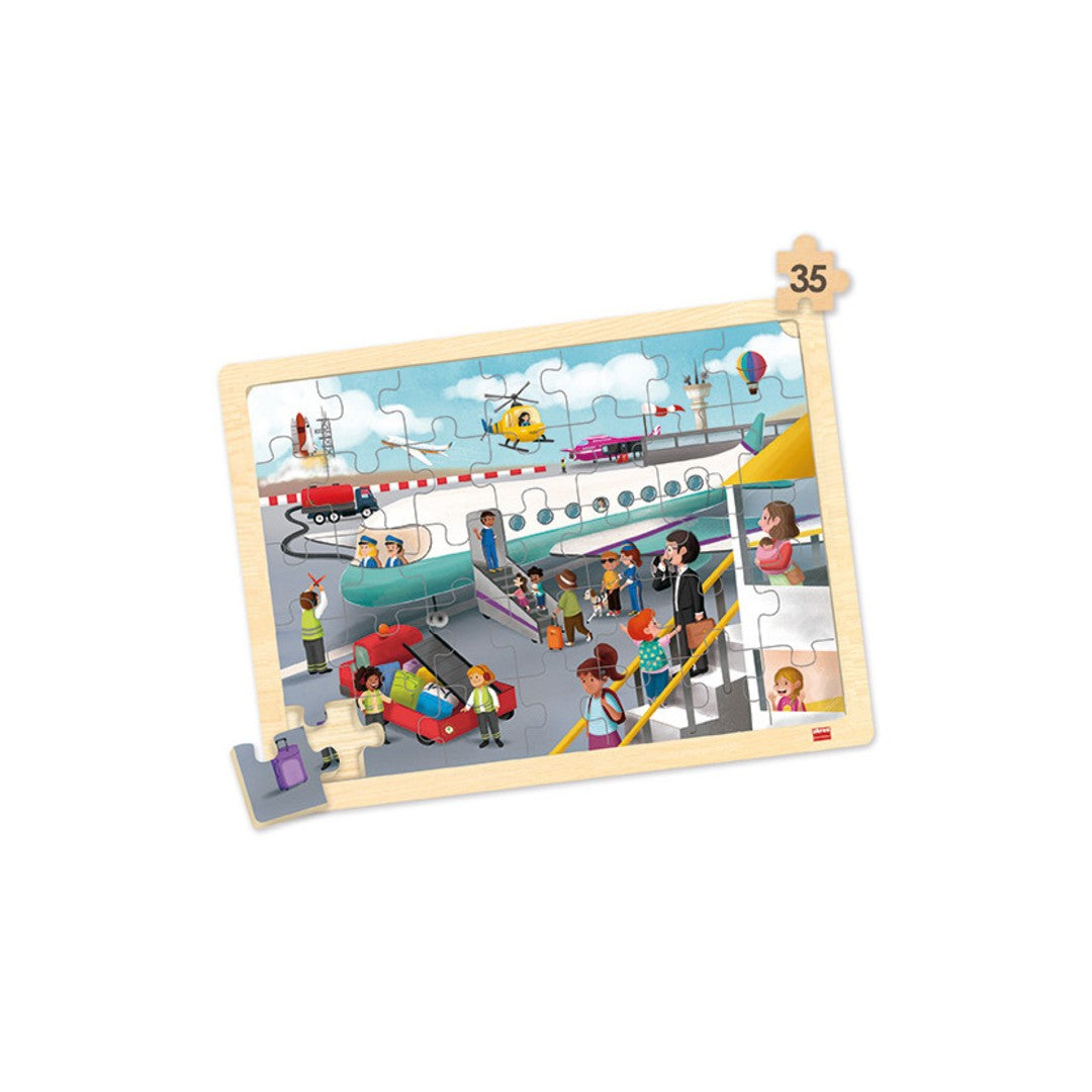 Drvene puzzle: Transport