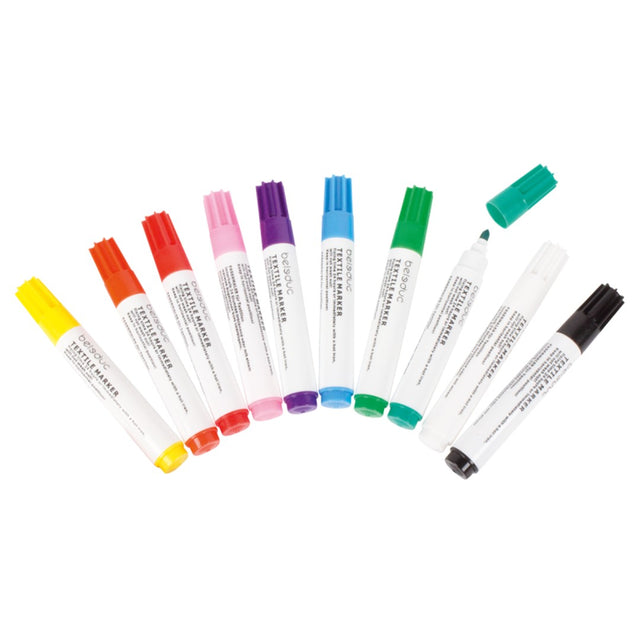 Markeri za tekstil - set od 10