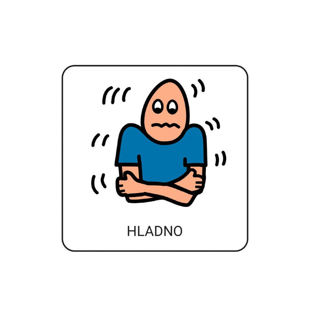 INClude® privjesak s osnovnim komunikacijskim simbolima