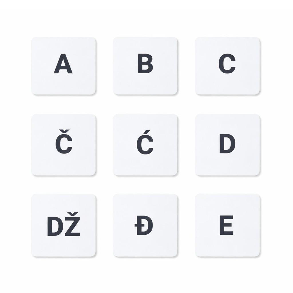 INClude® kompleti - abeceda in številke