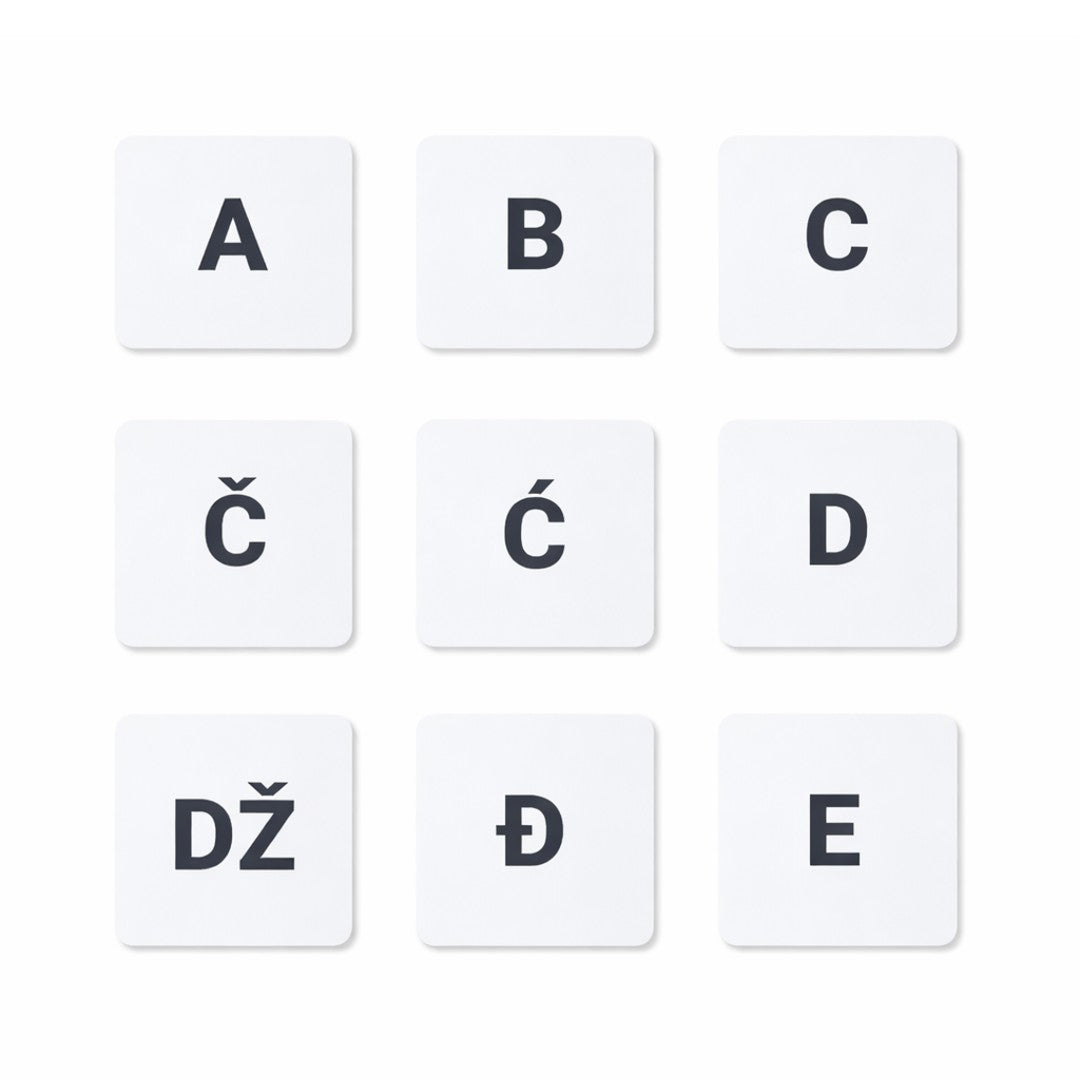 INClude® kompleti - abeceda in številke