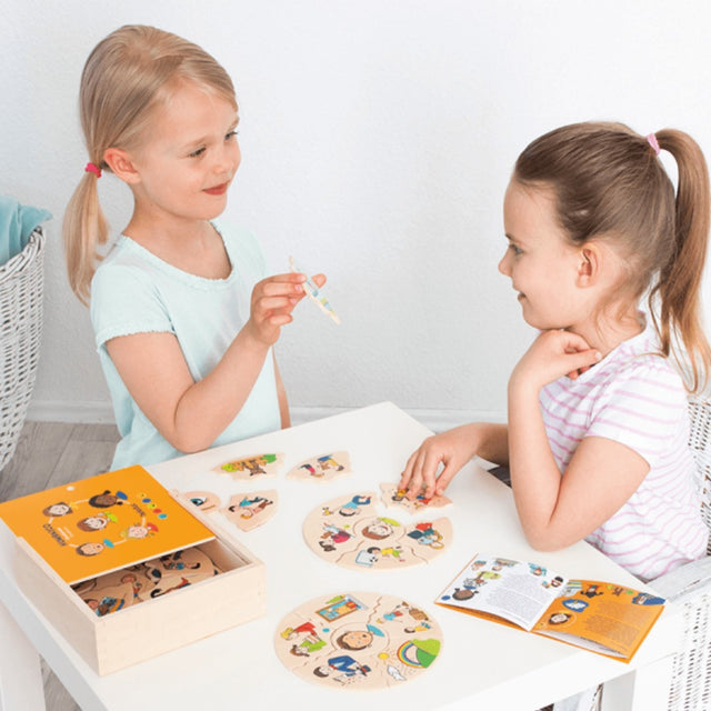 HUMANICO puzzle: Emocije