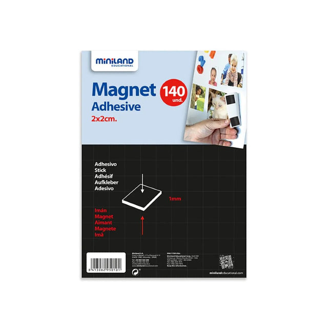 Magnetni kvadratići sa samoljepljivom podlogom