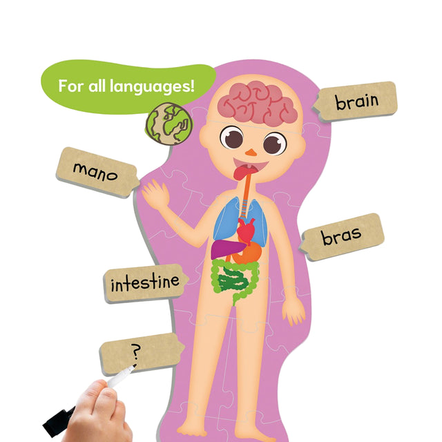 Maxi puzzle: Ljudsko tijelo