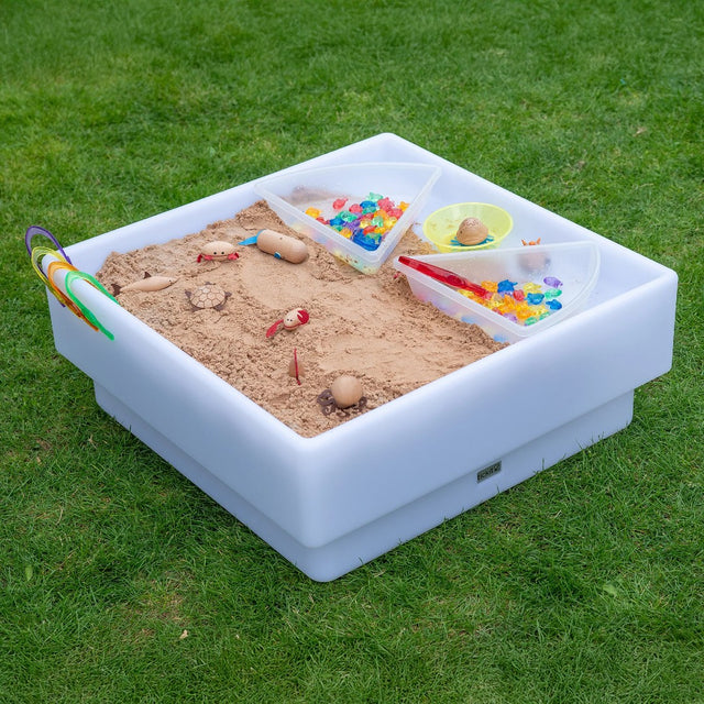 Niski svjetleći stol - kockasti