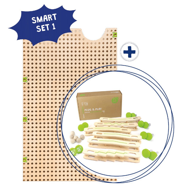 PLUG it Smart set 1 - ploča i kuglična staza