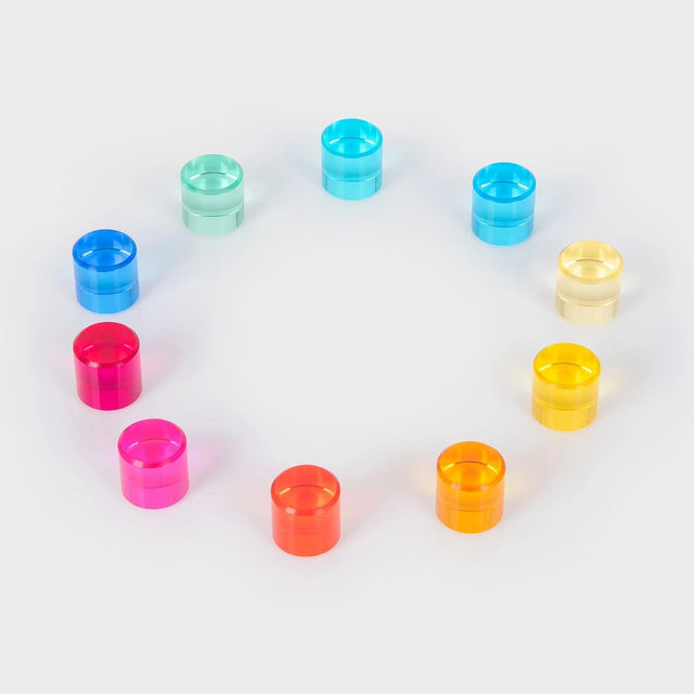 Šareni prozirni valjčići