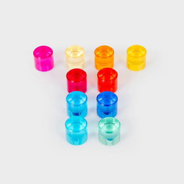 Šareni prozirni valjčići