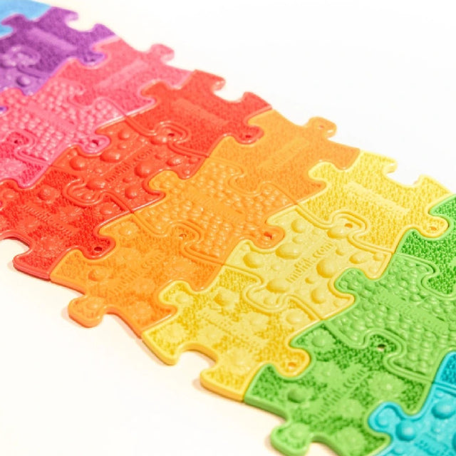 Ortopedske puzzle - setovi šarenih taktilnih privjesaka