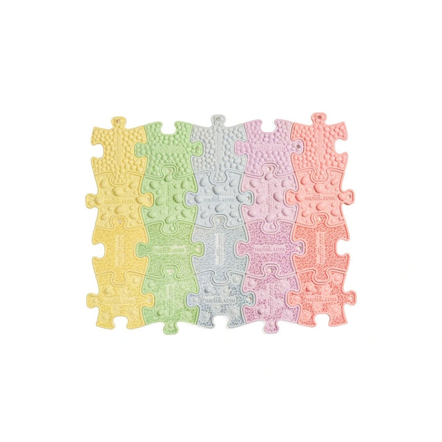 Ortopedske puzzle - setovi šarenih taktilnih privjesaka