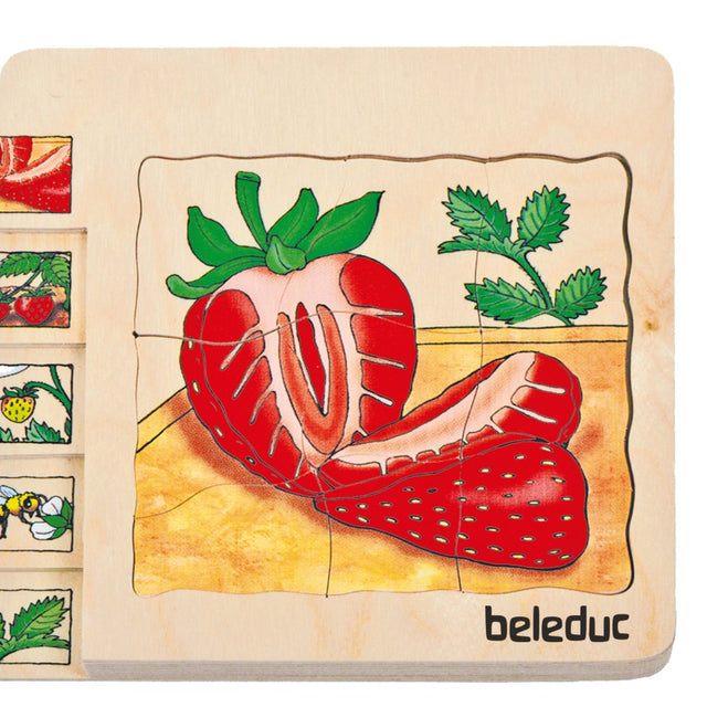 Slojevite puzzle: Jagoda