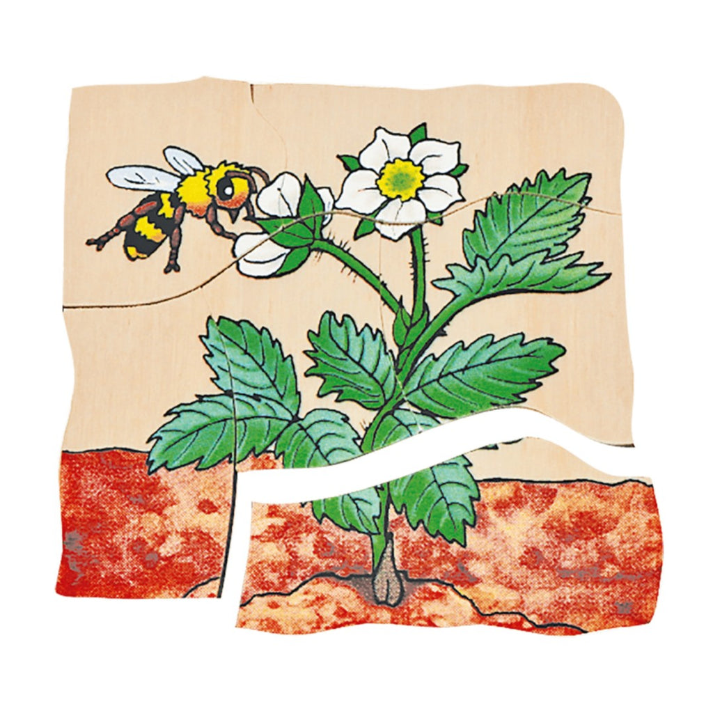 Slojevite puzzle: Jagoda