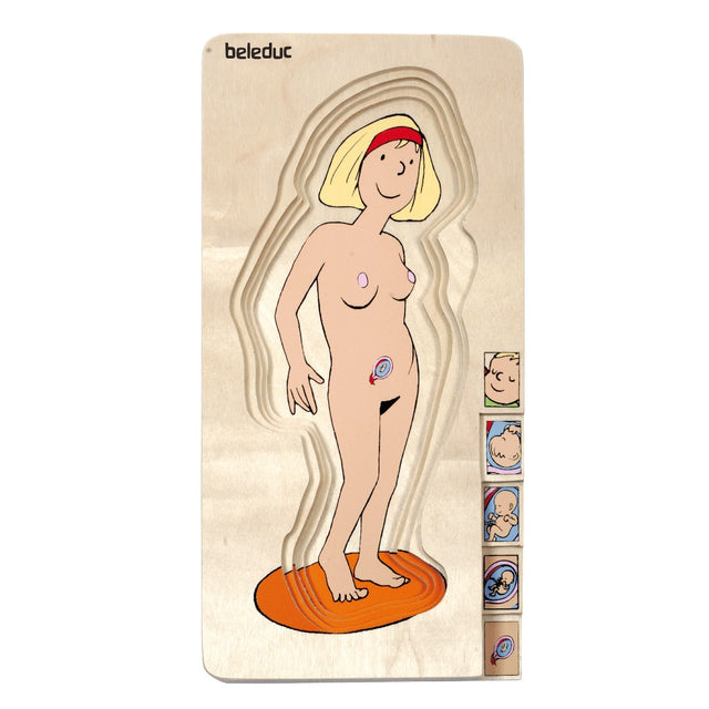 Slojevite puzzle: Mama