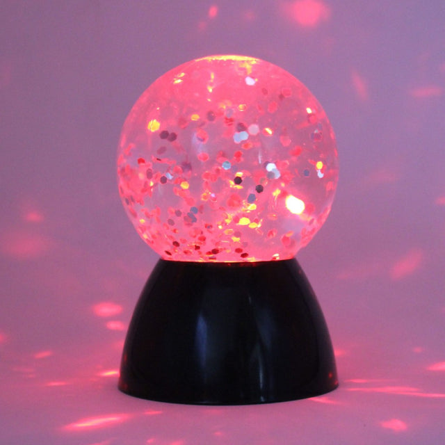 Svjetleća kugla sa šljokicama