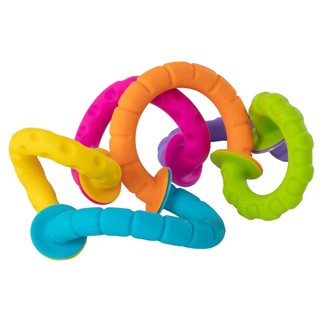 Taktilni silikonski prstenovi - set od 6