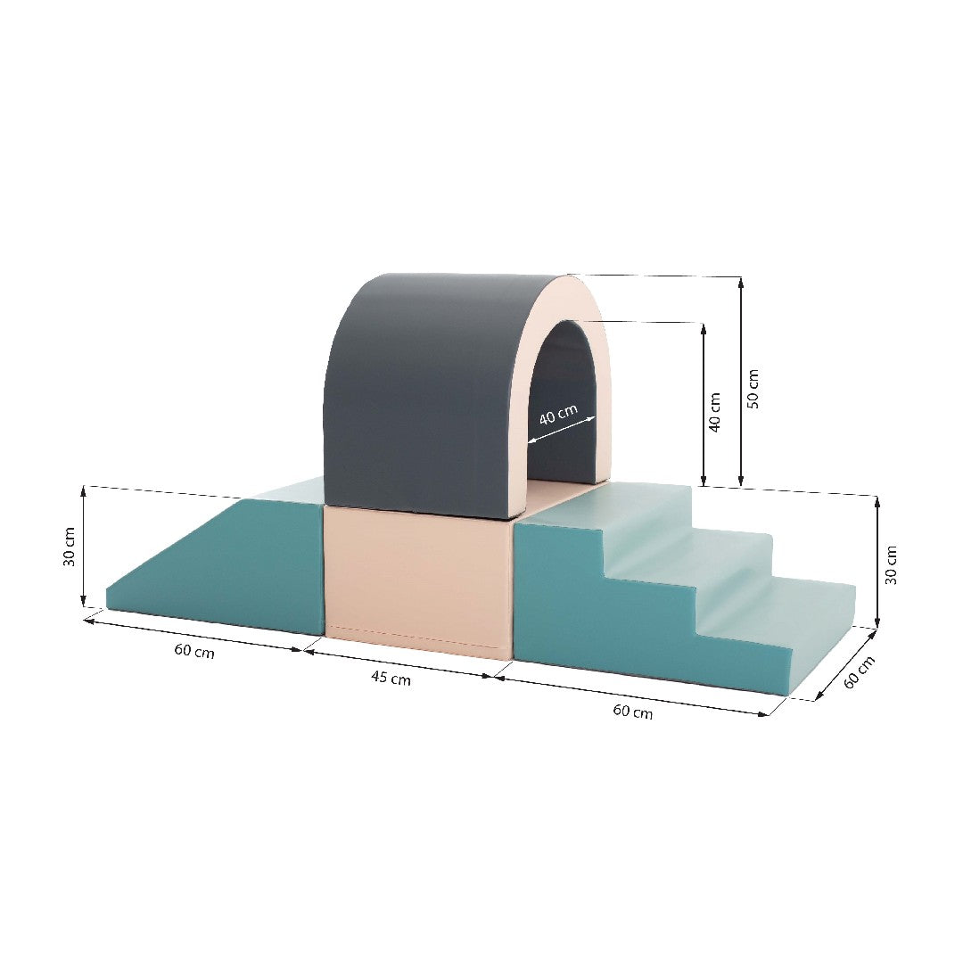Komplet gradnikov IGLU s tunelom