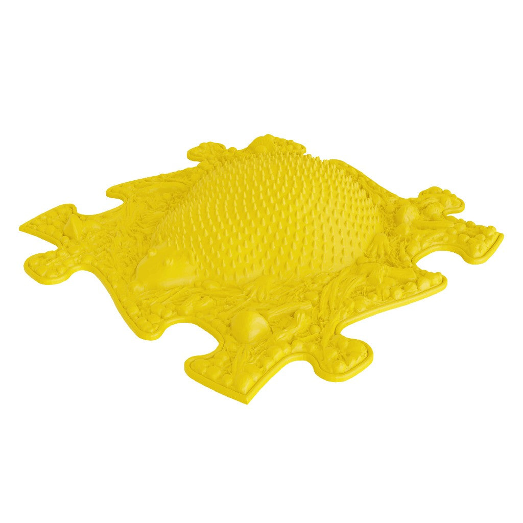 didaktička taktilna igra ortopedske puzzle žuta